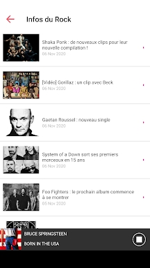 OUI FM La Radio du Rock. en di screenshots