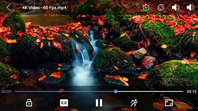 Video player screenshots