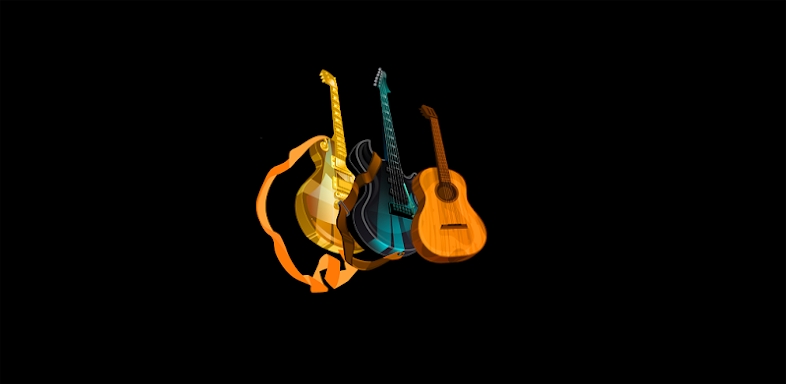Guitars. Music Instruments Set screenshots