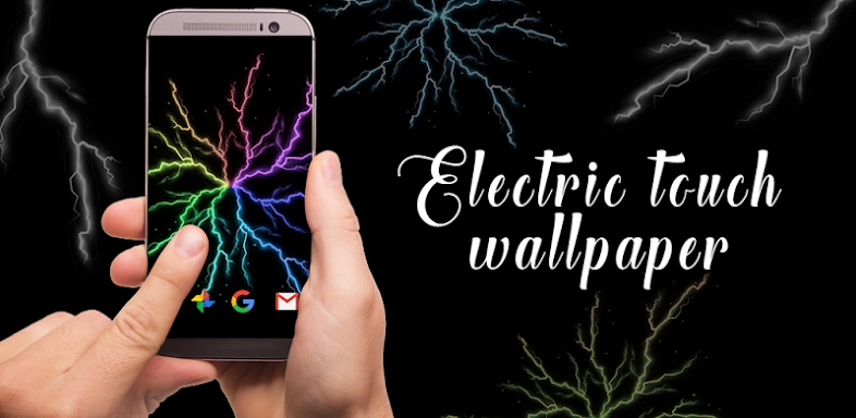 Electric touch wallpaper screenshots