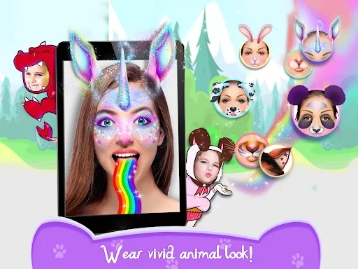 Crazy Animal Selfie Filters screenshots