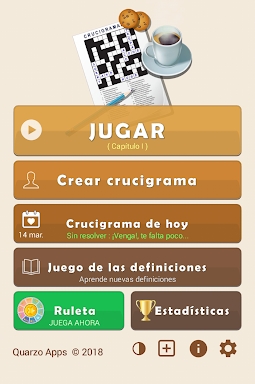 Crosswords Spanish crucigramas screenshots