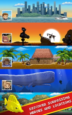 Desert Island Fishing screenshots