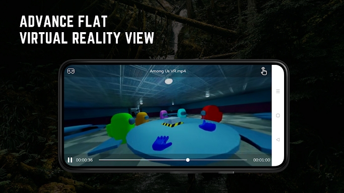 VR Player for VR videos - 3D screenshots