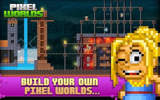 Pixel Worlds: MMO Sandbox screenshots