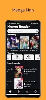Manga Reader -  Manga Man screenshots