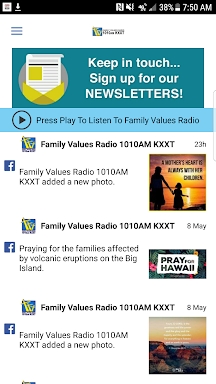 Family Values 1010AM KXXT screenshots