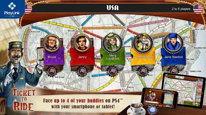 Ticket to Ride for PlayLink screenshots
