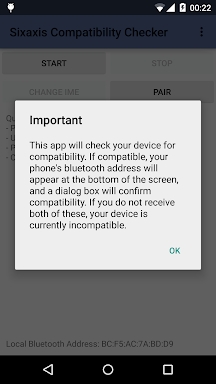 Sixaxis Compatibility Checker screenshots