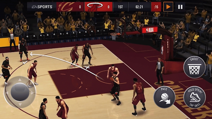 NBA LIVE Mobile Basketball screenshots