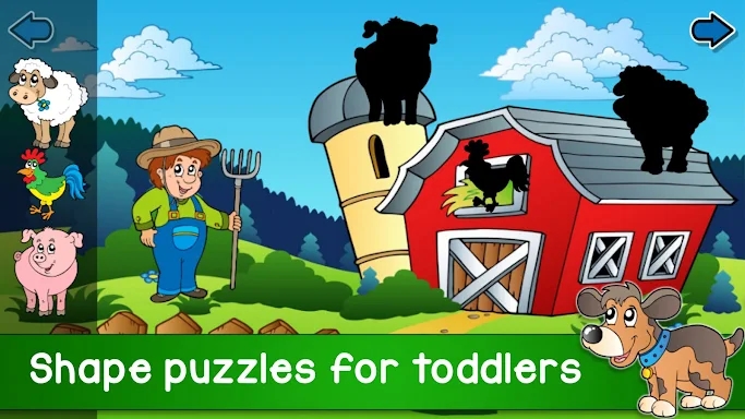 Baby Games Animal Shape Puzzle screenshots