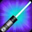 fake laser flashlight icon