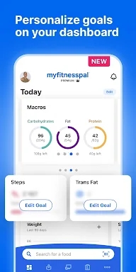 MyFitnessPal: Calorie Counter screenshots