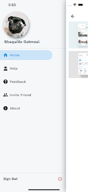 Flutter UI Templates screenshots