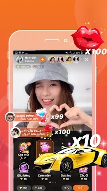 ALIVE fun with idol livestream screenshots