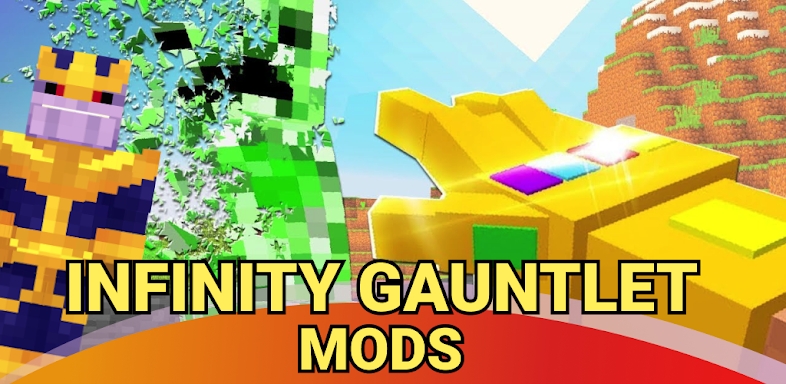 Infinity Gauntlet Mod for Minecraft PE screenshots