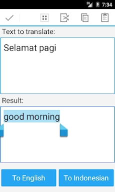 Indonesian English Translator screenshots