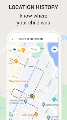 KidControl. Family GPS locator screenshots