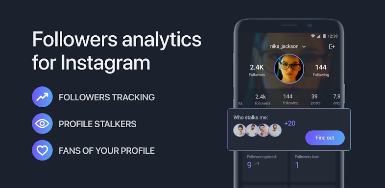 Follower Tracker for Instagram screenshots