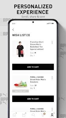 PUMA | Clothes & Shoes App screenshots