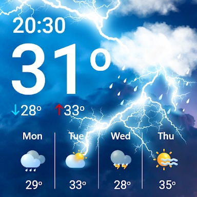 Weather Chart: Tomorrow, Today screenshots
