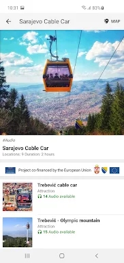 Sarajevo City Hall & Cable Car screenshots