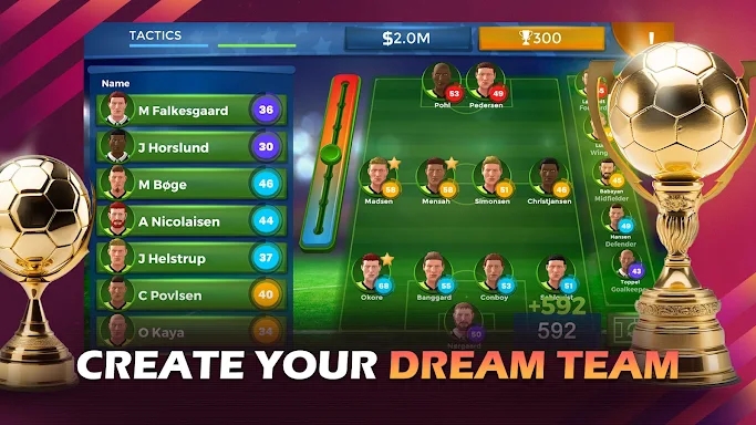 Pro 11 - Soccer Manager Game screenshots