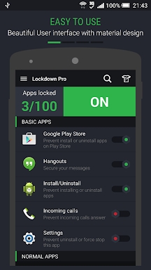 Lockdown Pro - AppLock & Vault screenshots