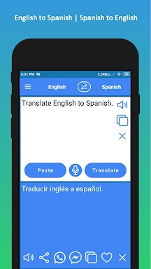 English to Spanish Translator screenshots