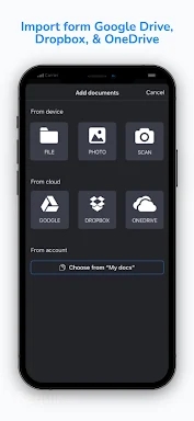 eSign App screenshots