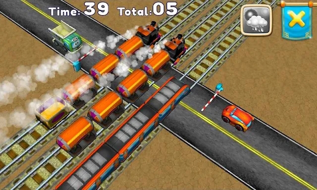 Railroad signals, Crossing. screenshots