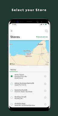 Starbucks UAE screenshots