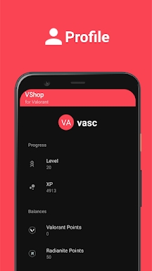 VShop for Valorant screenshots