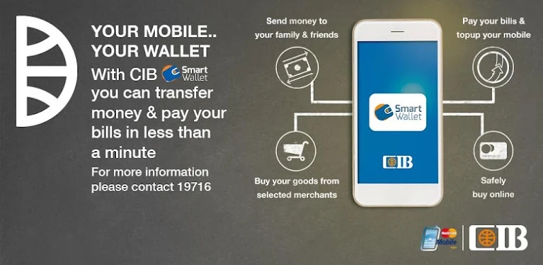 CIB Smart Wallet screenshots