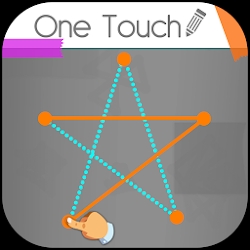 One Touch Draw: Quick Drawing to Connect Two Dots