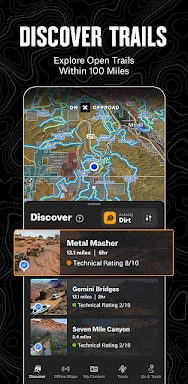 onX Offroad: Trail Maps & GPS screenshots