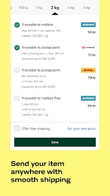 Tradera – buy & sell screenshots
