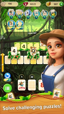 Little Tittle — Pyramid solitaire card game screenshots