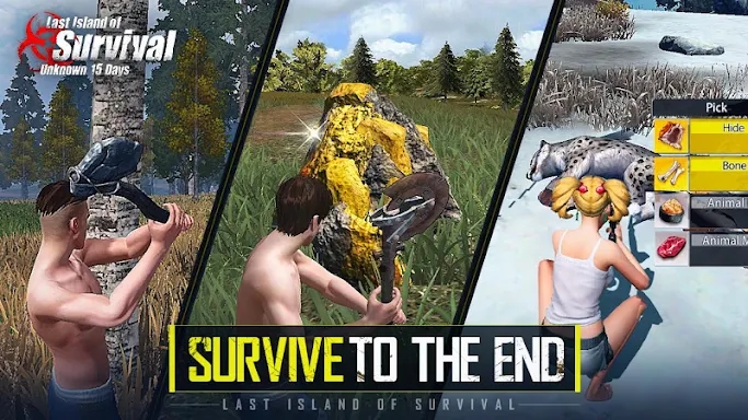Last Island of Survival screenshots