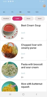 Baby solids - Food Tracker screenshots