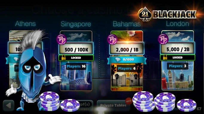 BlackJack 21 - Online Casino screenshots