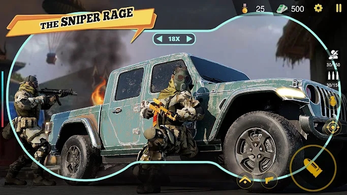 FPS Commando Gun Shooting Game screenshots