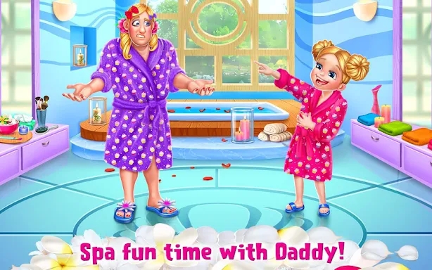 Crazy Spa Day with Daddy screenshots
