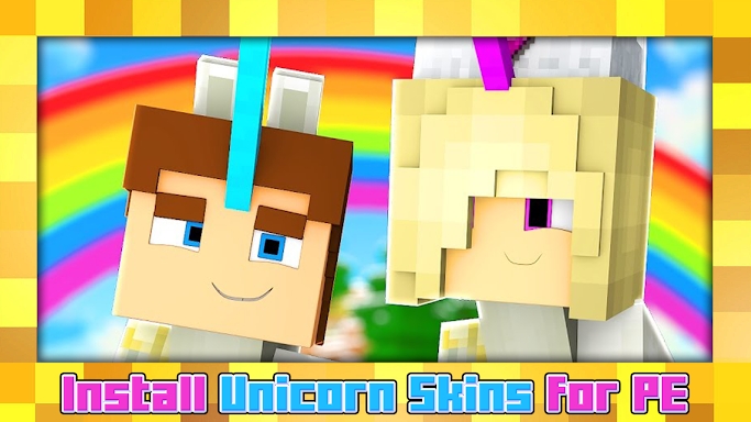 Unicorn skins - rainbow pack screenshots