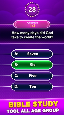 Bible Trivia - Word Quiz Game screenshots
