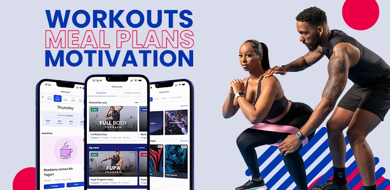 ML.fitness Workouts For Women screenshots