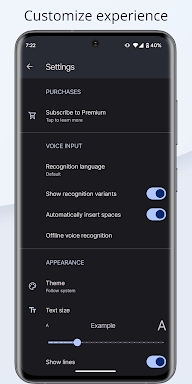 Write by Voice: Speech to Text screenshots