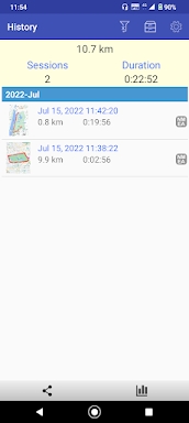 GPS Logger screenshots
