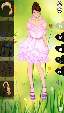 Floral Summer dress up game screenshots