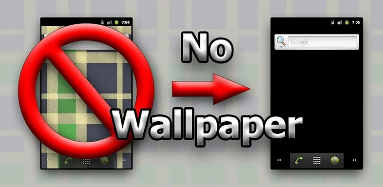 No Wallpaper screenshots
